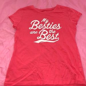 comfy affordable coral justice tee shirt